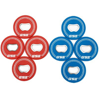 Set Of 8 Replacement Washers With Bottle Opener For Washer Toss Game