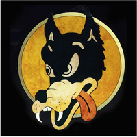 Inlay Sticker For Guitars & Bass - Jerry Garcia Wolf (Grateful Dead)