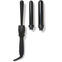 Ion Interchangeable Clipless Curl Wand Trio