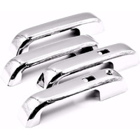 Eloveq Chrome 4 Door Handle Cover Covers Compatible With 15-19 Ford F-150 & 17-20 F-250/F350 Super Duty With Samrt Keyhole