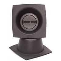 Design Engineering 050311 Boom Mat Speaker Baffles  4"" Round Slim (Pack Of 2)   Black
