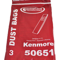 Kenmore 50651 Upright Vacuum Bags  3 Per Pack