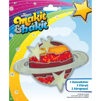 Colorbok Qc47652T Makit & Bakit Glittering Suncatcher Kit  Saturn  Multicolor