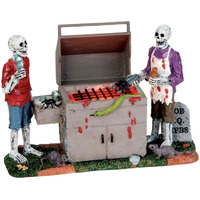 Lemax Spooky Town Gory Grillin Battery Operated # 54912