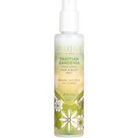 Pacifica Tahitian Gardenia Hair & Body Mist Alcohol-Free Spray - 6 Fl Oz