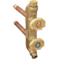 Woodford V22Cp-10-Mh 10"" Hot/Cold Frostfree Vertical Mount Faucet - 1/2"" Mip Or Female Sweat Connection