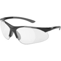 Elvex Clear  Hc/Pc W/+2.5 Full Lens Magnifier  Black Frame W/Grey Temple Tips  One Size  Rx-500C-2.5