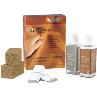 Leather Master 250Ml Leather Care Kit - Cleaning Kit Contains The Cleaner  Conditioner  Sponge  And Products For All Leather Car Interior And Furniture Detailing