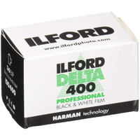 Ilford Black And White 1748192 Delta Pro Fast Fine Grain Film  Iso 400  35Mm  36 Exposures (3 Pack)