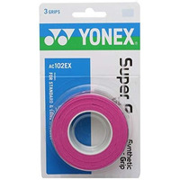 Yonex Overgrip Super Grap 3 Pack - Tennis  Badminton  Squash - Pink