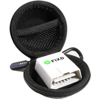 Casematix Obd Carry Case Compatible With Fixd Obd2 Bluetooth Car Diagnostic Tool For Auto Car Health Monitor Device  Case Only