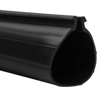 Garage Door Seals Fit For Clopay Single Slot Garage Door Rubber Bottom Weather Seal Replacement Weatherproof Weather Stripping (9 Ft)