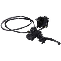 Rear Hand Hydraulic Disc Brake Master Cylinder Caliper Assembly With Brake Pads For Chinese Atv Quad Taotao Buyang Coolsport Kazuma 50 90 110 125 Cc