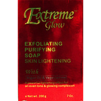 Extreme Glow Exfoliating Purifying Soap 200G By Extreme Glow