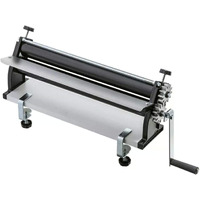 Dkn 19-Inch Pizza Dough Roller Machine With Hand Crank - Pasta Maker  Dough Sheeter Features Non-Stick Rollers With Thickness Control - Solid Steel And Aluminum Construction