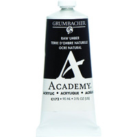 Grumbacher Academy Acrylic Paint  Gloss  90Ml/3 Oz Metal Tube  Raw Umber