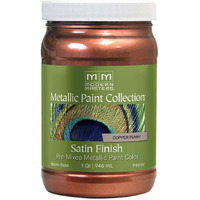 Modern Masters 1 Qt Me579 Copper Penny Metallic Paint Collection Water-Based Decorative Metallic Paint
