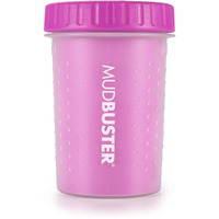 Dexas Mudbuster Portable Dog Paw Washer/Paw Cleaner  Medium  Fuchsia