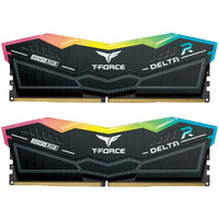 Teamgroup T-Force Delta Rgb Ddr5 Ram 64Gb (2X32Gb) 6000Mhz Pc5-48000 Cl38 Intel Xmp 3.0 & Amd Expo Compatible Desktop Memory Module Ram Black - Ff3D564G6000Hc38Adc01
