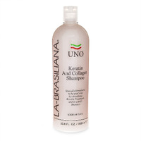 La-Brasiliana Uno Keratin And Collagen Shampoo  33.8 Fl.Oz.