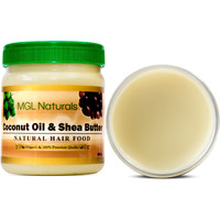 Mgl Naturals Coconut Oil And Shea Butter Natural Hair Food Made With Organic Ingredients. Nourish And Moisturize Hair For Growth  Softness  Shine  Manageability And Protect Against Hair Damage.