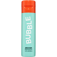 Bubble Skincare Break Even Ph Balancing Toner For Oily Skin - Niacinamide + Green Tea Toner - Soothe Skin And Promote Even Texture Through Plant-Based  Exfoliating Skincare (100Ml)