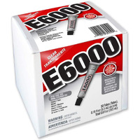 E6000 230450 Craft Adhesive  0.18 Fl Oz  50 Piece Box