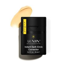 Lumin Instant Dark Circle Corrector For Men (Not A Concealer)  Reduce The Look Of Dark Circles  Puffiness  Under Eye Men Makeup  Color Correcting Eye Cream  Perfect For Light Skin Tones  20Ml