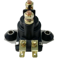 Solenoid Relay Compatible With Mercury Marine Mercury 4 Terminal 20Hp 25Hp 40Hp 45Hp 50Hp 55Hp 60Hp 65Hp 70Hp 80Hp 90Hp 89-818997A1 89-850188T1 89-850187T1 89-818999A2 65W-81941-00-00