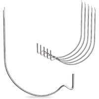 Mihuyan Picture Hanger Super Hook 20Pcs High-Quality Steel Picture Hanger Hercules Hooks Used For Drywall  Wood Wall  Plaster Wall  Can Hang Photos  Art  Clock  Mirror.