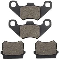 Fvrito Disc Brake Pads For 50Cc 70Cc 90Cc 110Cc 125Cc Tao Tao Coolster 3050Hd Kazuma Yamoto Vitacci Peace Roket Rps Kandi Sunl Hammerhead 80T Mudhead Baja Dn150 Atv Quad 4-Wheeler Go Kart Dune Buggy