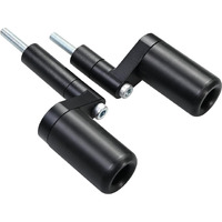 Vanshly No Cut Black Frame Sliders Fits Kawasaki Ninja 400 Z400 Z 400 2018 2019 2020 2021 2022 2023 Abs & Non Abs Models 750-4159