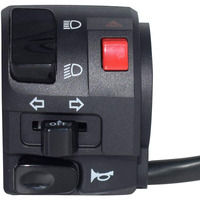 7/8"" 22Mm Left Atv Motorbike Handlebar Switch Motorcycle Horn Turn Signal Warning Light Switches
