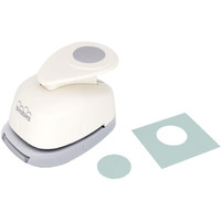 Bira Craft 7/8 Inch Circle Lever Action Craft Punch For Paper Crafting Scrapbooking