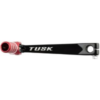 Tusk Folding Shift Lever Black/Red Tip - Fits: Honda Crf100F 2004-2009