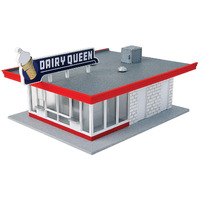 Micro-Mark Walther Cornerstone Vintage Dairy Queen Structure Kit  Ho Scale
