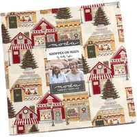 Shoppes On Main Layer Cake  42-10"" Precut Fabric Quilt Squares By Holly Taylor