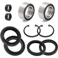 Front Wheel Bearings Seals For Honda Fourtrax 300 Rancher 350 400 420 Only For 4X4  Oem# 91051-Hc5-003 91209-Hn2-003 91256-Hc5-003