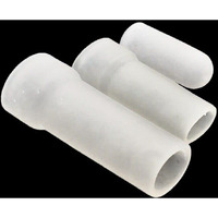 Uyhkvxf 3 Pc. Silicone Glans-Protector Cap Replacement For Extenders Traction Device (White)