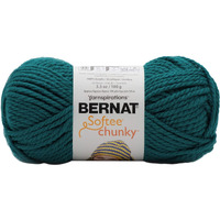 Bernat Teal Waves Yarn Softee Chunky  324 Foot (Pack Of 1)