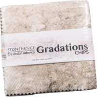 Linda Ludovico Stonehenge Gradations Ii Mineral Chips 42 5-Inch Squares Charm Pack Northcott  Cgrad42-360