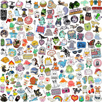 Sincco 20/40/50 Pcs Cute Enamel Backpack Pins  Funny Anime Enamel Lapel Pins Bulk Set Cool Brooch Button Pins Badge Aesthetic For Backpacks  Bag  Jacket  Kids  Girls  Festival Gifts (Random Style)