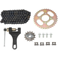 420 Rear Sprocket 37 Tooth 96L Chain Front Sprocket 14T Kit For The Atv 70 90 110 125Cc Quad Bike Motorcycle