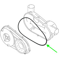 Appliafit Outer Clutch Cover Seal Compatible With Polaris 5521831 For Select Polaris Ace  General  Ranger And Rzr Atvs (1-Pack)