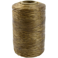 Treasure Gurus Artificial Deer Sinew Waxed Beading Craft Poly Thread Spool Natural Wax Sinue