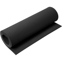 Amzqnart Eva Foam 5Mm  Cosplay Foam Roll 16 X 59In (6.5Sqft) Black  Suitable For Large Foam Cosplay Modeling  Diy Projects  Crafts Ultra High Density 90 Kg/M3.
