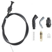 Carburetor Choke Cable & Valve Plunger Kit Replacement For Honda Foreman Rubicon 500 Trx 500 Cable Length 1.27M