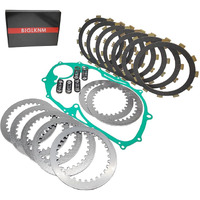 Biglknm Clutch Kit Friction Plates & Heavy Duty Springs Gasket For Yamaha V Star 650 Xvs 650 1998-2016 3B6-W001G-00-00