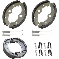 Front & Rear Brake Shoes For Yamaha Big Bear 350 1996-1998 Kodiak 400 1993-1998