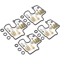 Newsmarts 4X Carb Repair Carburetor Rebuild Kit For Suzuki Gsx-R 600 1997-2000 / Gsx-R750 1997 / Gsx-R750W 1996 / Vl1500 Intruder 1500 1998-2004